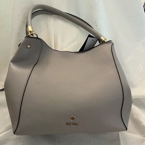Nine West Etta Jet Set Purse Dove (light grey) NWT